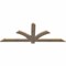 Ekena Millwork Redmond Smooth Timber Gable Bracket, Douglas Fir, 60"W x 22"H x 1 1/2"D x 3 1/2"F, 9/12 Pitch GBW060X22X0204RED00SDF - alternate 3